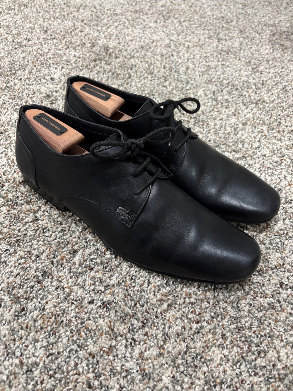Lacoste Black Henri Dress Shoes